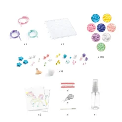 Djeco Artistic Aqua Rainbow Helmiaskartelu