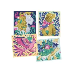 Djeco Artistic Strass Mythical Creatures Timanttiaskartelusetti