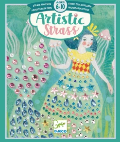 Djeco Artistic Strass Watery Waves Timanttiaskartelusetti