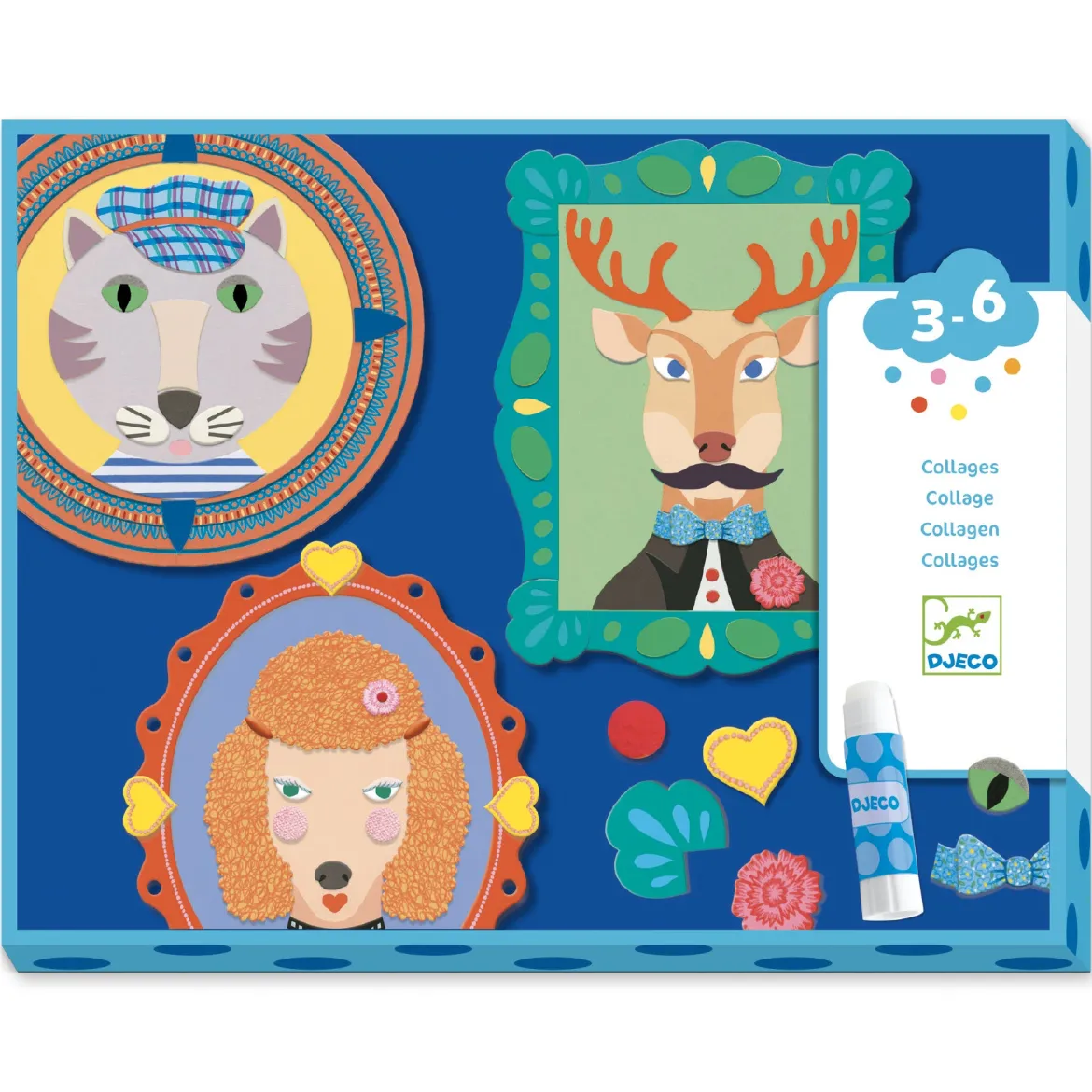 Djeco Kollaasityö – Family Portraits