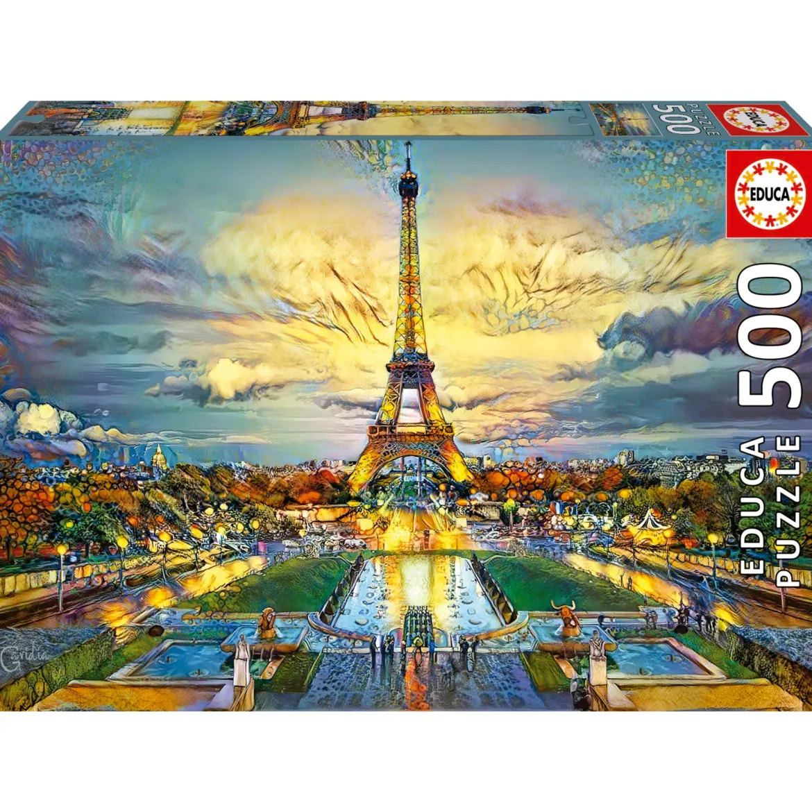 Educa Eiffel Tower 500 Palan Palapeli