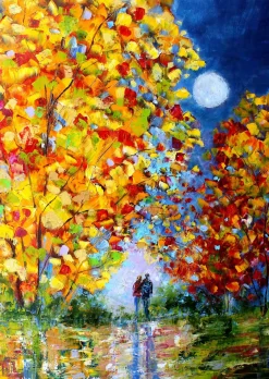 Enjoy Puzzle 1000 Palan Palapeli Autumn Moon