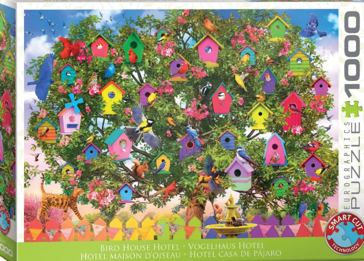 Eurographics 1000 Palan Palapeli Bird House Hotel