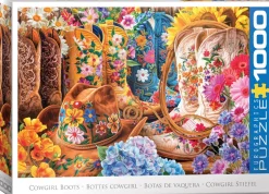 Eurographics 1000 Palan Palapeli Cowgirl Boots
