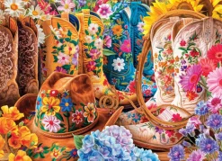 Eurographics 1000 Palan Palapeli Cowgirl Boots