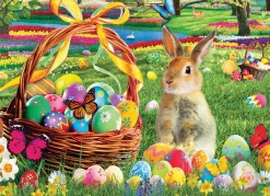 Eurographics 1000 Palan Palapeli Easter Garden