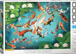 Eurographics 1000 Palan Palapeli Koi Fish