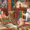Eurographics 1000 Palan Palapeli Library Kittens