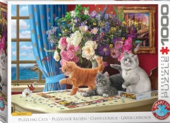 Eurographics 1000 Palan Palapeli Puzzling Cats