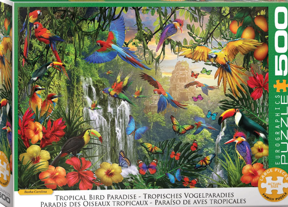 Eurographics 500 Palan Palapeli Tropical Bird Paradise