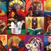 Eurographics Puzzle 1000 Palan Palapeli Chinese Calendar