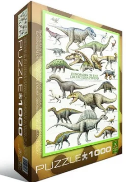 Eurographics Puzzle 1000 Palan Palapeli Dinosaurs