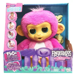 Fingerlings Care And Cuddles Monkey Pink Interaktiivinen Apina