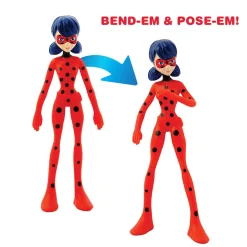 FlexFigs Miraculous Ladybug Hahmo 10cm