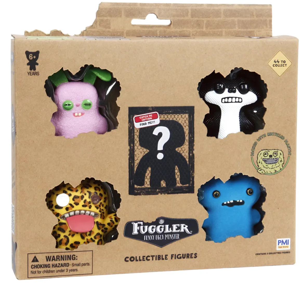 Fuggler Collectible Figures Deluxe 5-pack