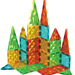 Geomag Magnetic Tiles 3D Magneettinen Rakennussarja 60 Osaa