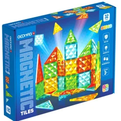 Geomag Magnetic Tiles 3D Rakennussarja 32 Osaa