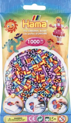 Hama Helmet 1000 kpl Keltaraita mix