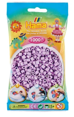Hama Helmet Midi 1000 kpl Lila Pastelli 207-96
