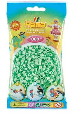Hama Helmet Midi 1000 kpl Pastelli Minttu 207-98