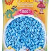 Hama Helmet Midi 1000 kpl Pastelli Sininen 207-46