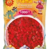 Hama Helmet Midi 1000 kpl Tumman Punainen 207-22