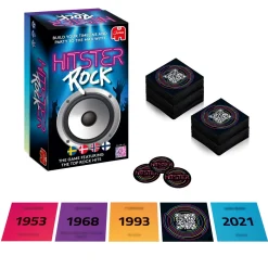 Hitster Rock Musiikkivisa Peli