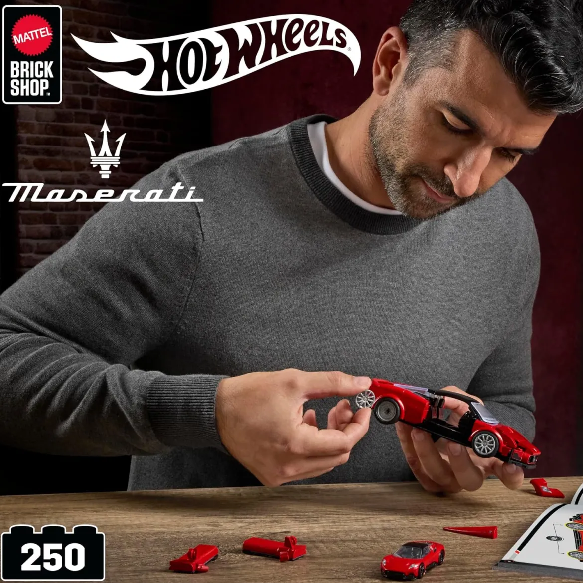 Hot Wheels Maserati Koottava Pienoismalli