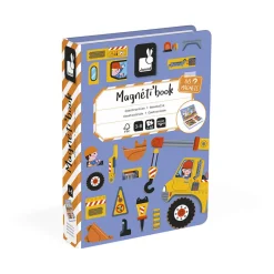 Janod Magneettikirja Työkoneet