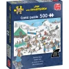 Jan Van Haasteren Reindeer Races Palapeli 500 Palaa