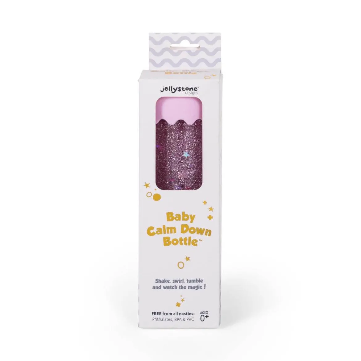 Jellystone Calm Down Bottle Taikapullo Pinkki