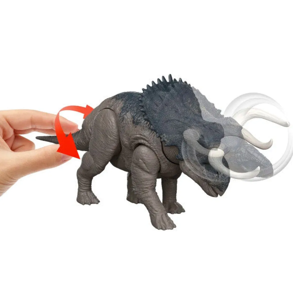 Jurassic World Rebirth Wild Roar Nasutoceratops