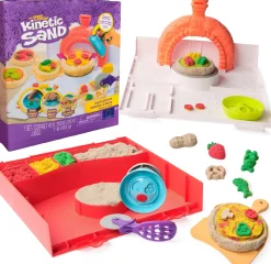 Kinetic Sand SquishPizza Taikahiekka Leikkisetti