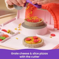 Kinetic Sand SquishPizza Taikahiekka Leikkisetti