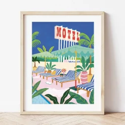 La Petite Épicerie Paint By Numbers/Numeromaalaus The Motel Pool
