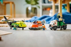 LEGO City 60505 Lentokone, Huoltoauto ja Ilmatyynyalus