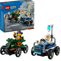 LEGO City 60459 Lentokone Vastaan Sairaalansänky Kilpa-autopakkaus