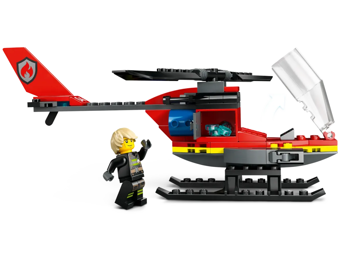 LEGO City 60411 Palokunnan Pelastushelikopteri
