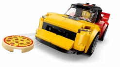 LEGO City 60496 Pizzaravintola ja Toimituskulkuneuvot