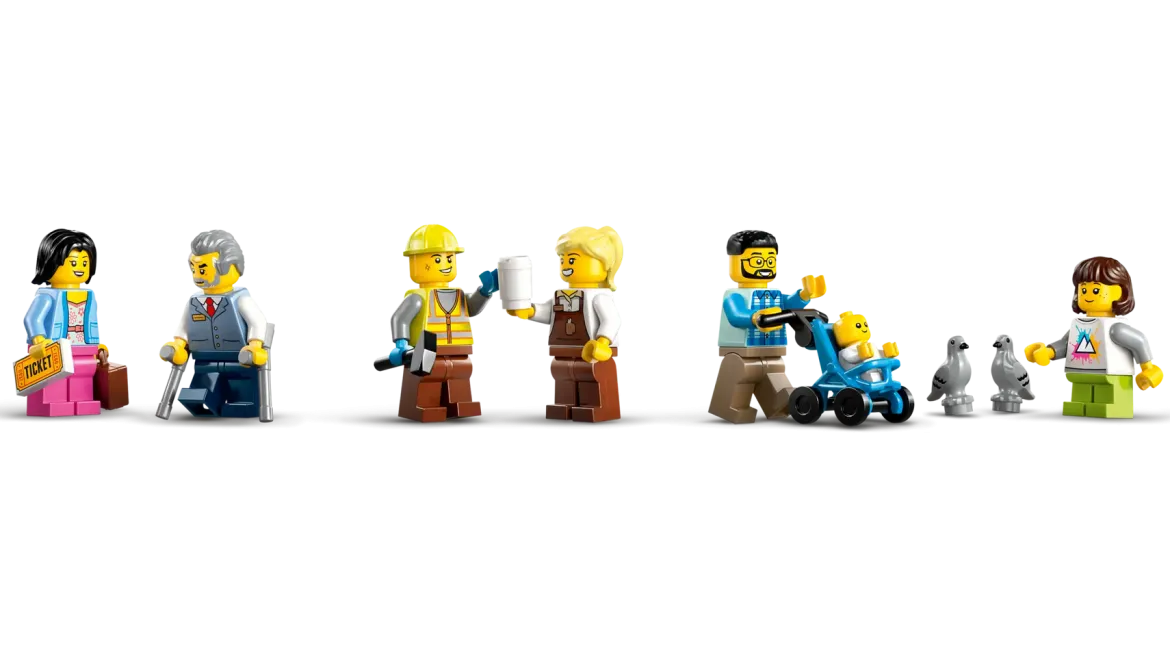 LEGO City 60469 Päärautatieasema
