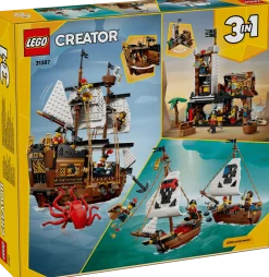 LEGO Creator 31387 Mahtava Merirosvolaiva