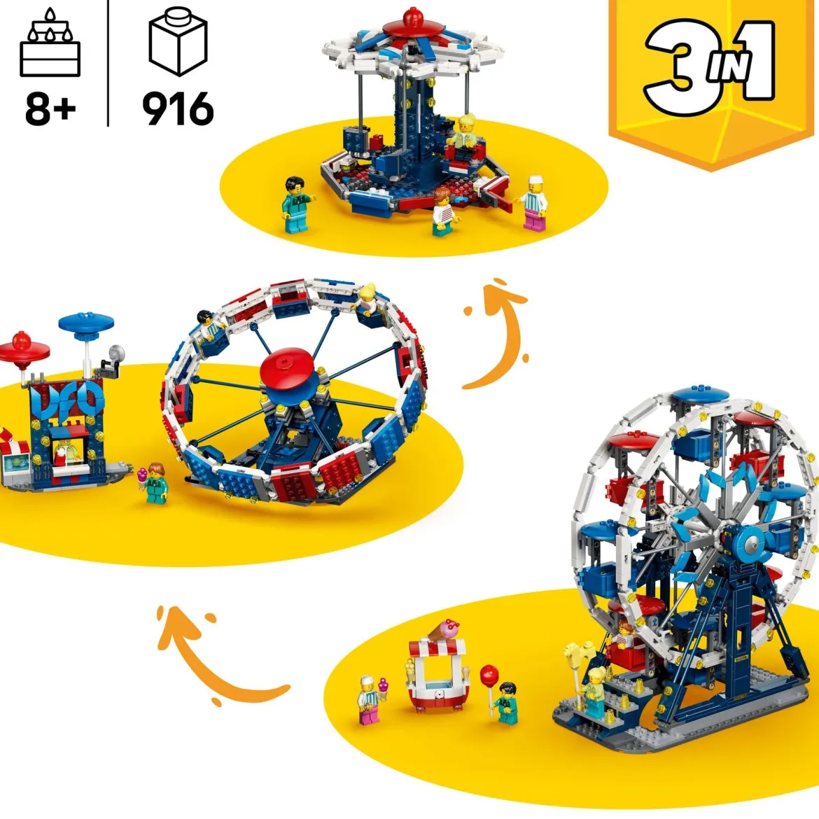 LEGO Creator 31389 Mieletön Maailmanpyörä