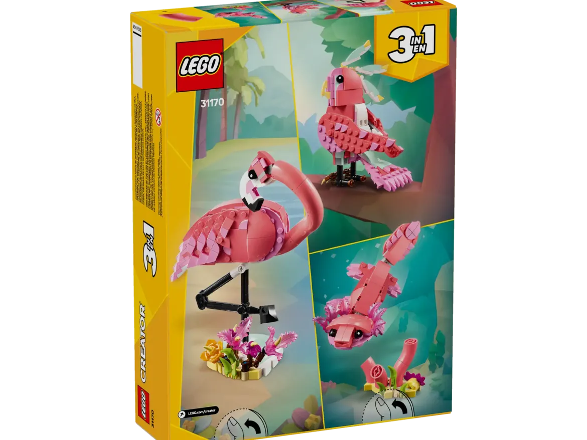 LEGO Creator 31170 Vaaleanpunainen Flamingo