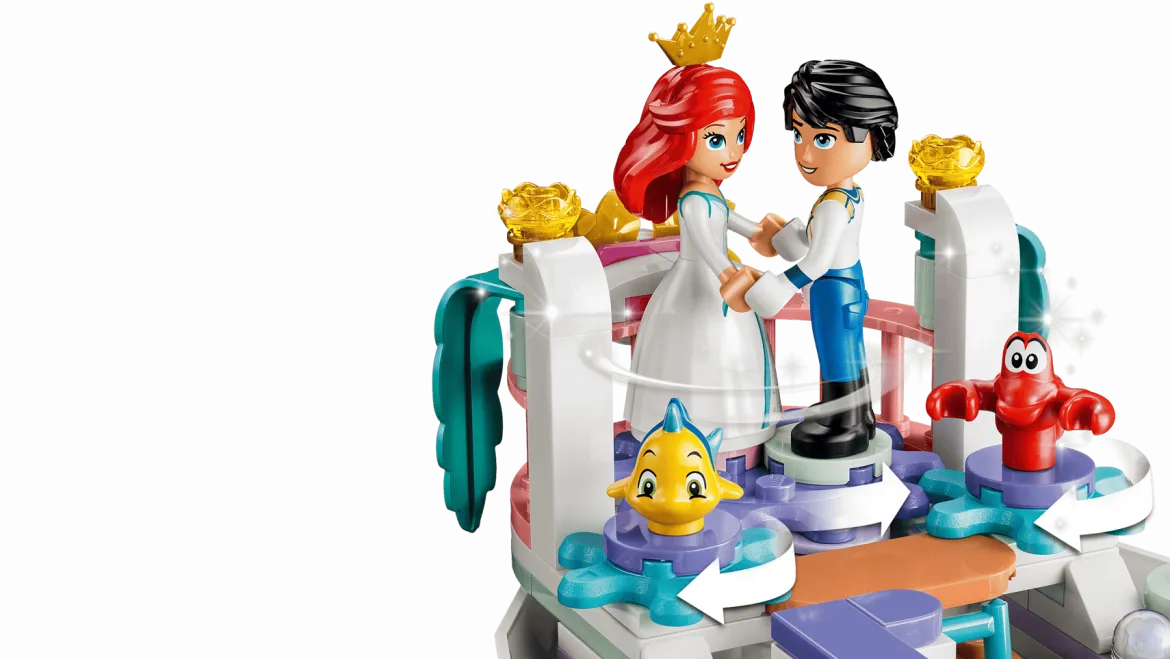 LEGO Disney 43299 Arielin Kuninkaallinen Häävene