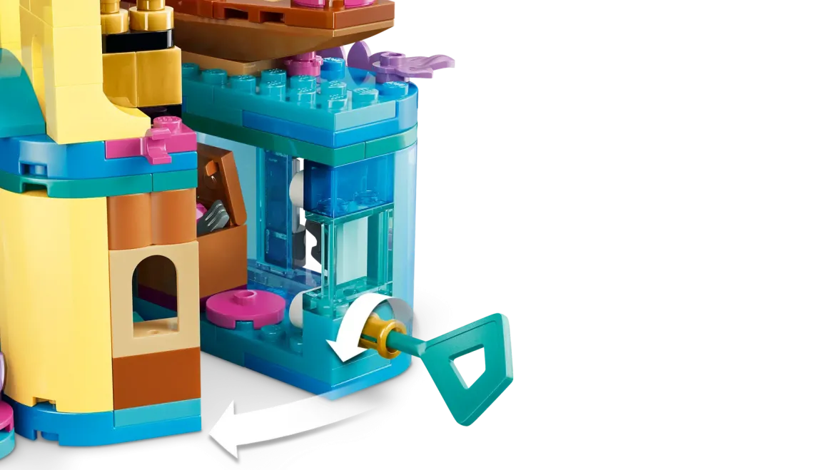 LEGO Disney 43285 Arielin Taianomainen Palatsi Minikoossa