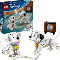 LEGO Disney 43271 101 Dalmatialaista Koiranpennut: Laikku ja Pipsa