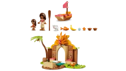 LEGO Disney Vaiana 43282 Kylän Talo ja Vene