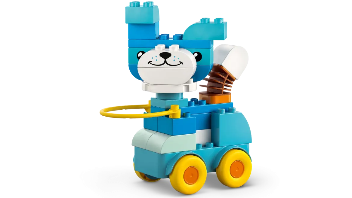 Lego Duplo 10448 Eläimiä Pyörien Päällä – 3in1-setti