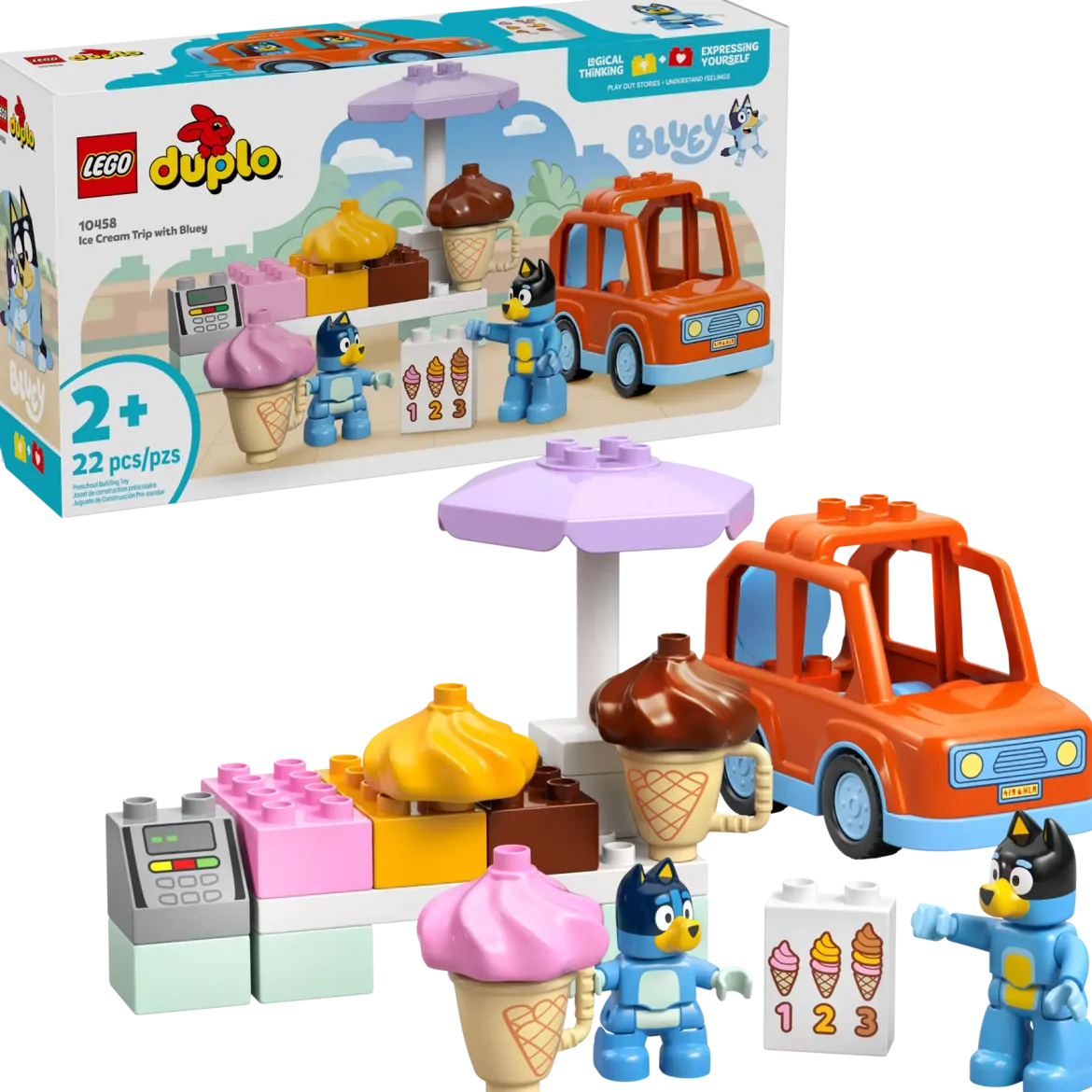 LEGO Duplo 10458 Jäätelöretki Blueyn Kanssa