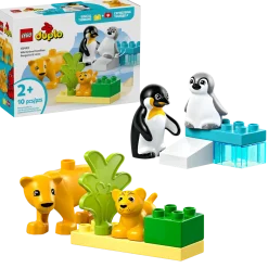 LEGO Duplo 10442 Luonnoneläinperheet: Pingviinit ja Leijonat